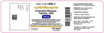 51407-895-01OL- CARBAMAZEPINE 100MG ER TABLETS 100S- REV-05-24.jpg 51407-895-01OL- CARBAMAZEPINE 100MG ER TABLETS 100S- REV-05-24.jpg - 51407 895 01OL CARBAMAZEPINE 100MG ER TABLETS 100S REV 05 24